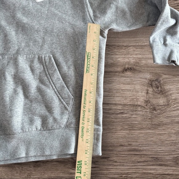 Gray Nike Hooded Sweatshirt size Small - Picture 7 of 10